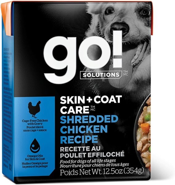 Go! SKIN + COAT CARE Shredded Chicken Dog Food