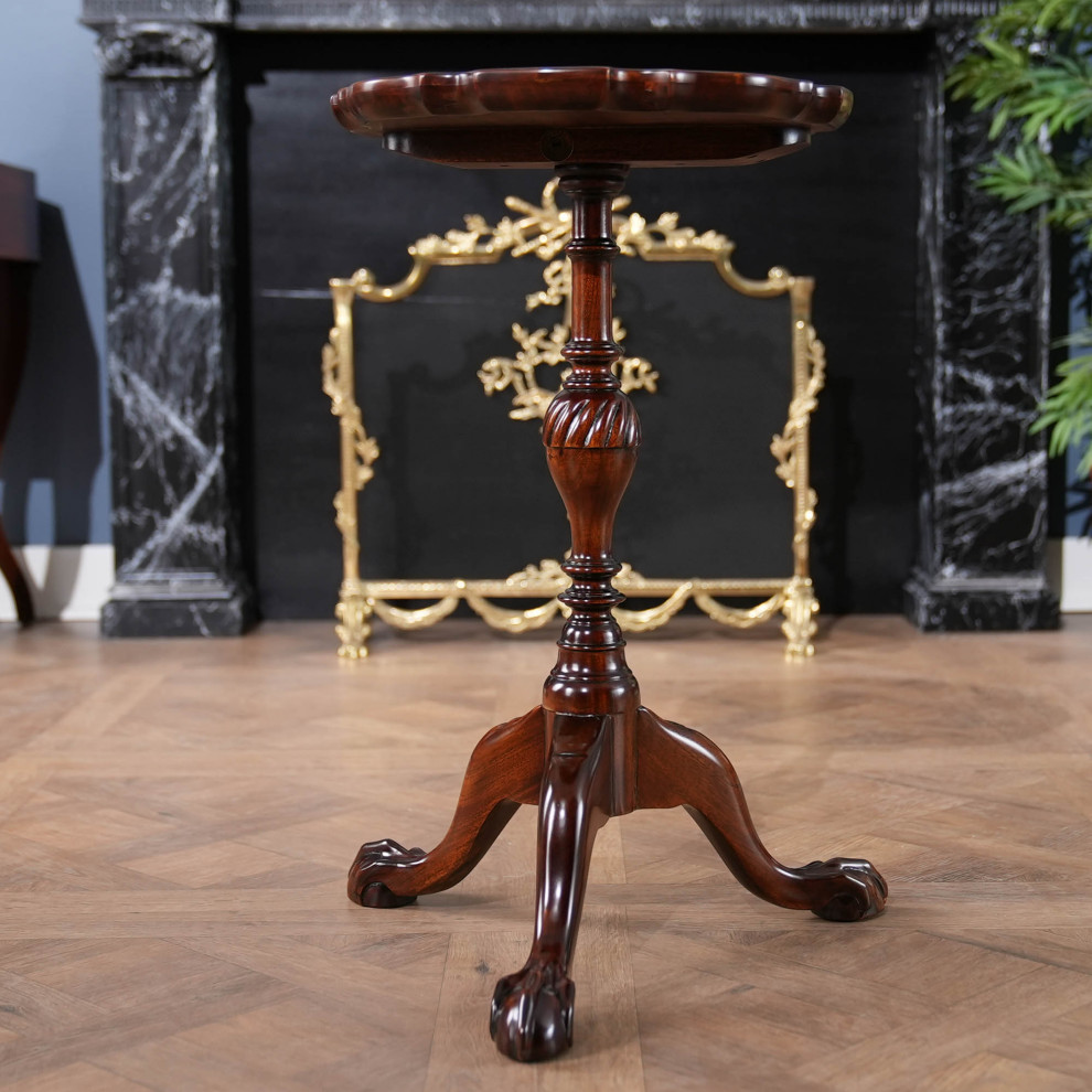 NSI096 Pie Crust Table   Traditional   Side Tables And End Tables   by Niagara Furniture  Houzz