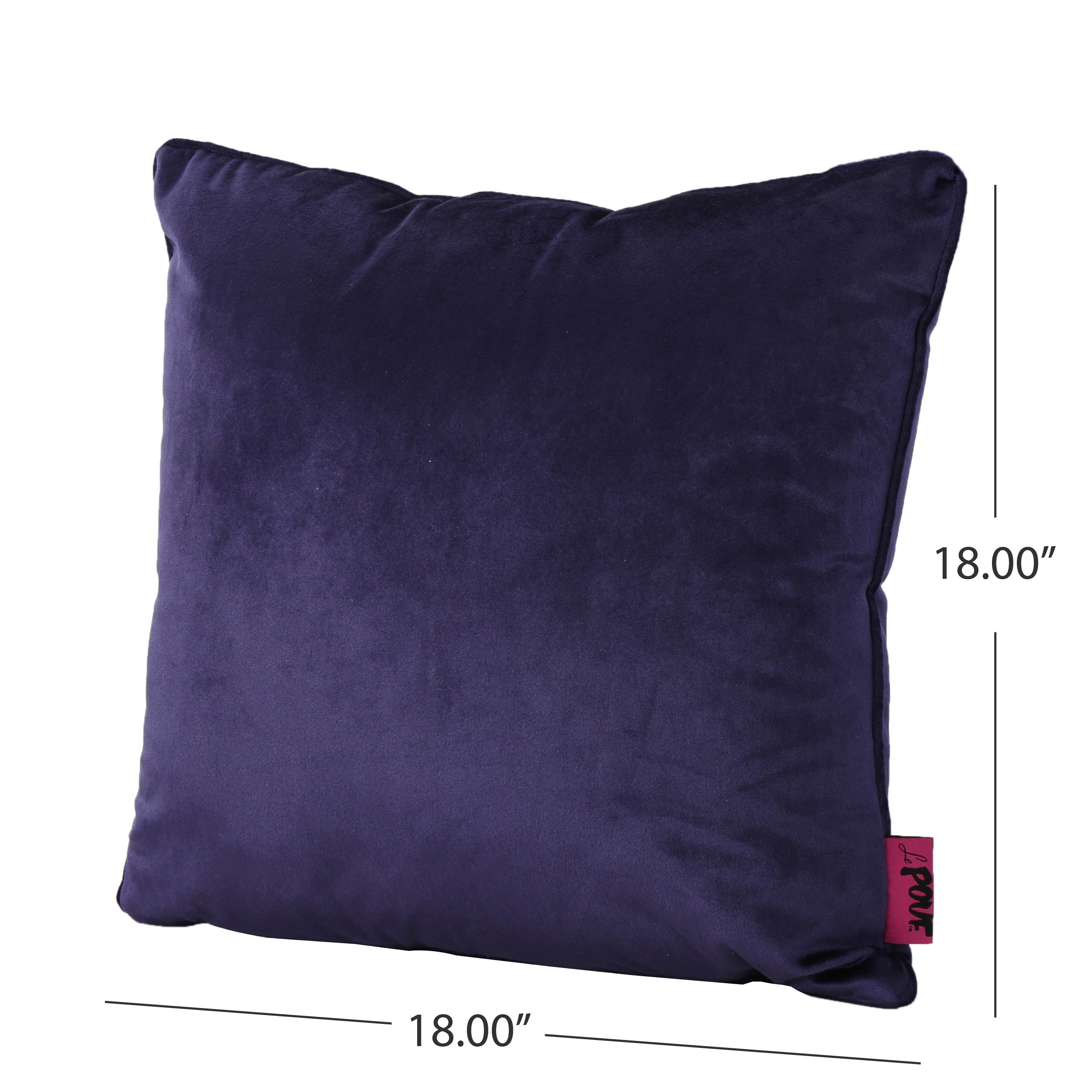 Isadora Modern Fabric Throw Pillow