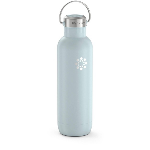 Lifefactory 24oz Stainless Steel Sport Water Bottle With Screw Cap