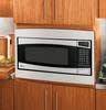 GE Appliances PEM31BMTS 24 Inch 1.1 cu. ft. Capacity Countertop Microwave Black Stainless Steel