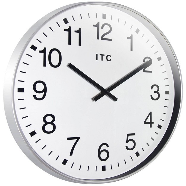 Profuse Business Clock Silver Infinity Instruments