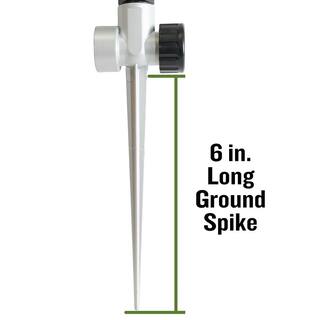 Ames 3-Piece Revolving Sprinkler Set with 2 Pulsating Spike Style and one 3-Arm Rotating Sprinkler System 20216900