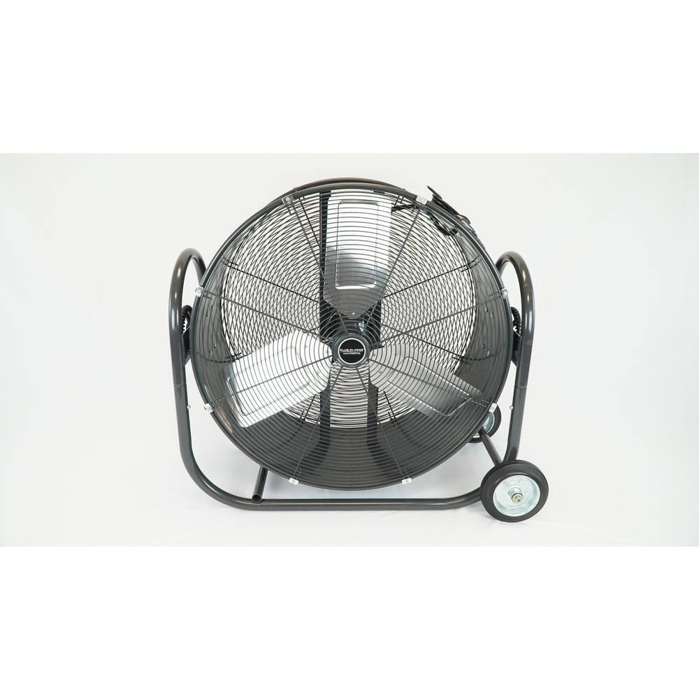 BLUE BLOWER PROFESSIONAL Blue Blower 30 in 2 Speeds Direct Drive Drum Fan