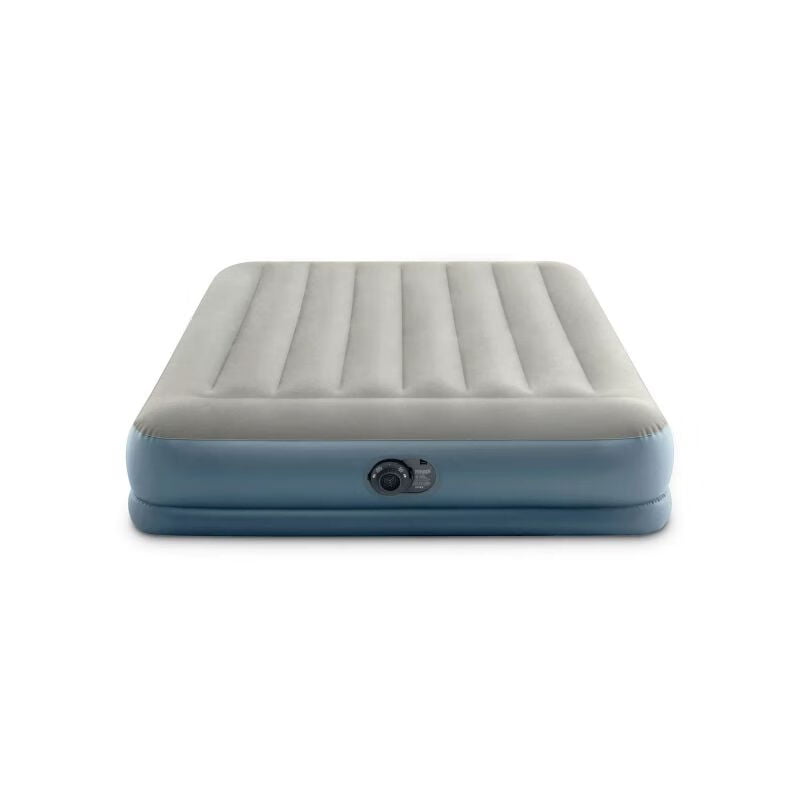 Rythcraft Dura-Beam 12 inch Pillow Rest Mid-Rise Air Bed Mattress with Built-in Pump， Queen