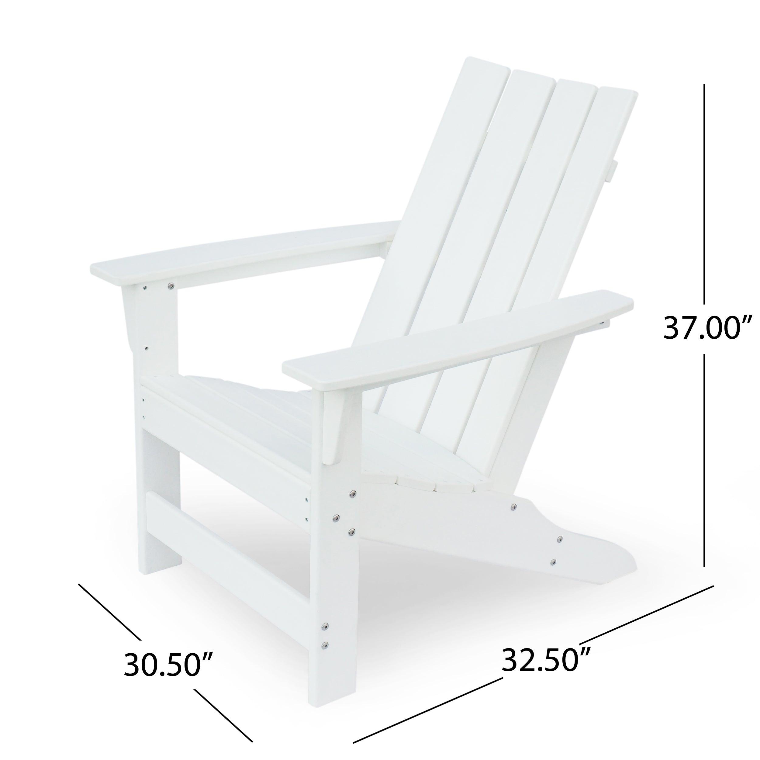 Panagiota Outdoor Resin Adirondack Chair