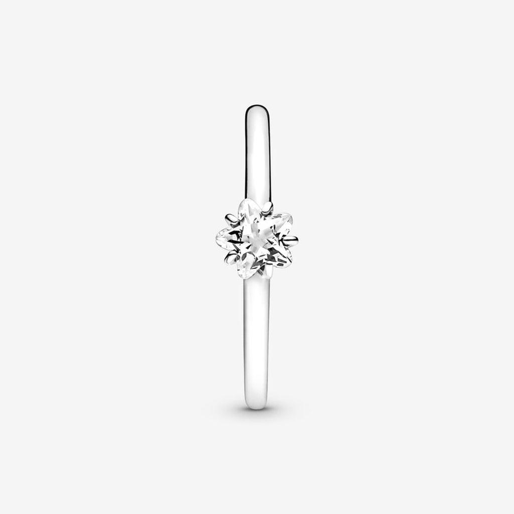 PANDORA  Celestial Sparkling Star Solitaire Ring