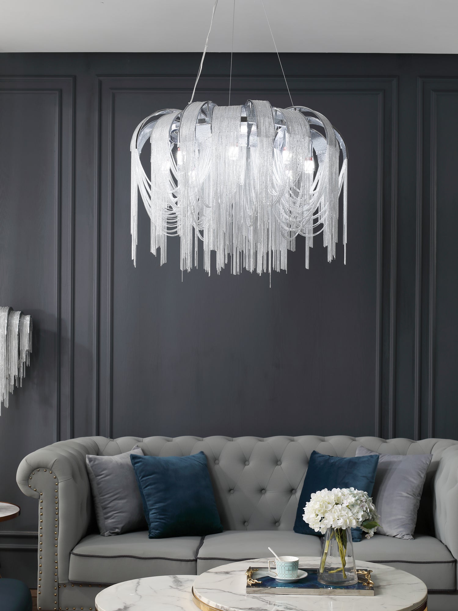 Length Chains Chandelier