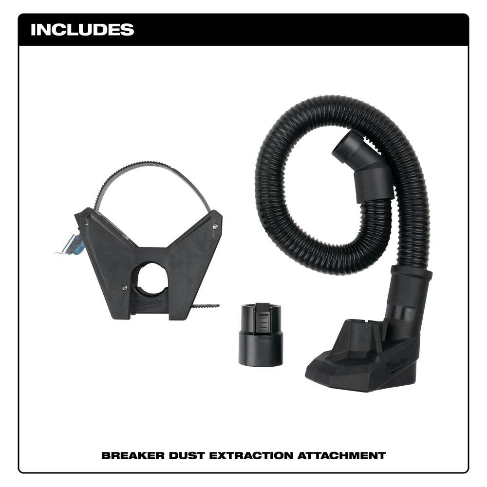 Milwaukee Breaker Dust Extraction Attachment 5321-DE from Milwaukee