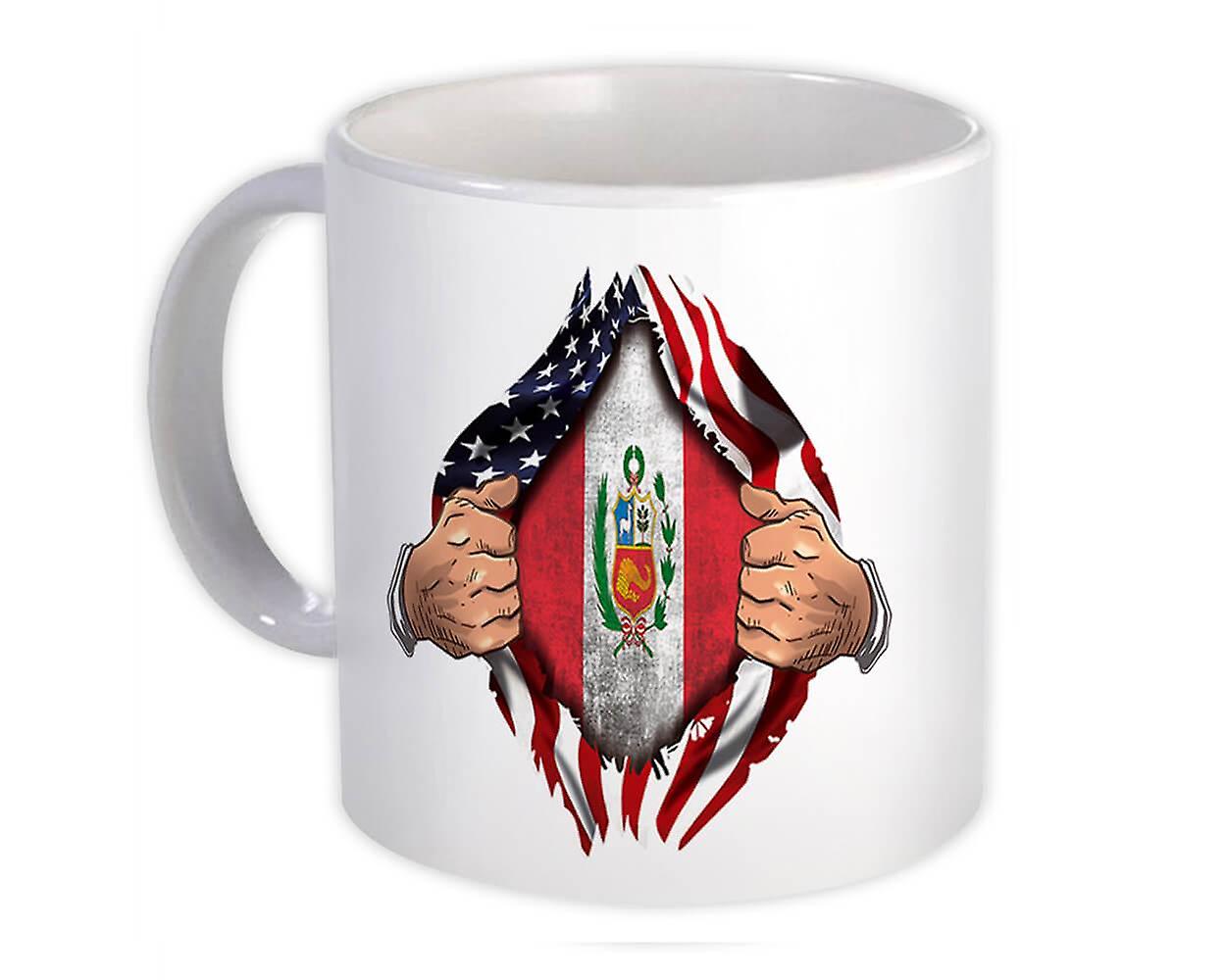 Gift Mug: Peru Flag