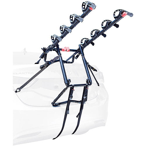 Allen Sports Premier 4-Bicycle Trunk Mounted Bike Rack Carrier， S-104