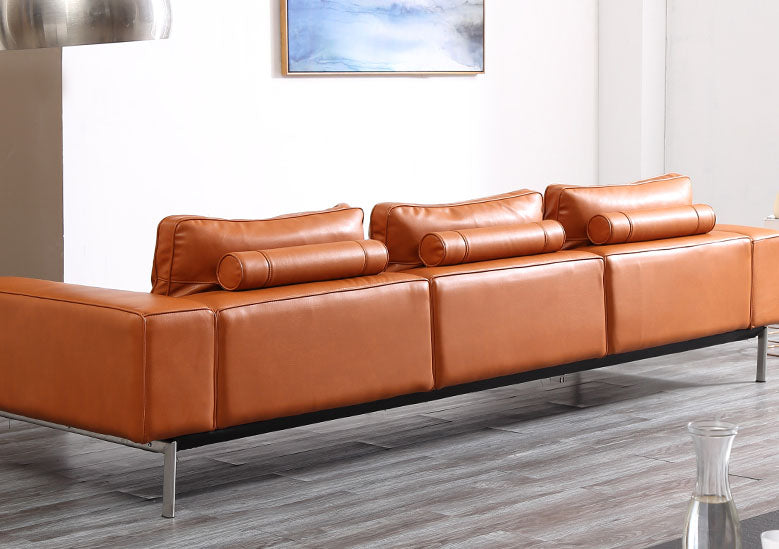 Lorraine Classic Sofa Sf019-3-Orange