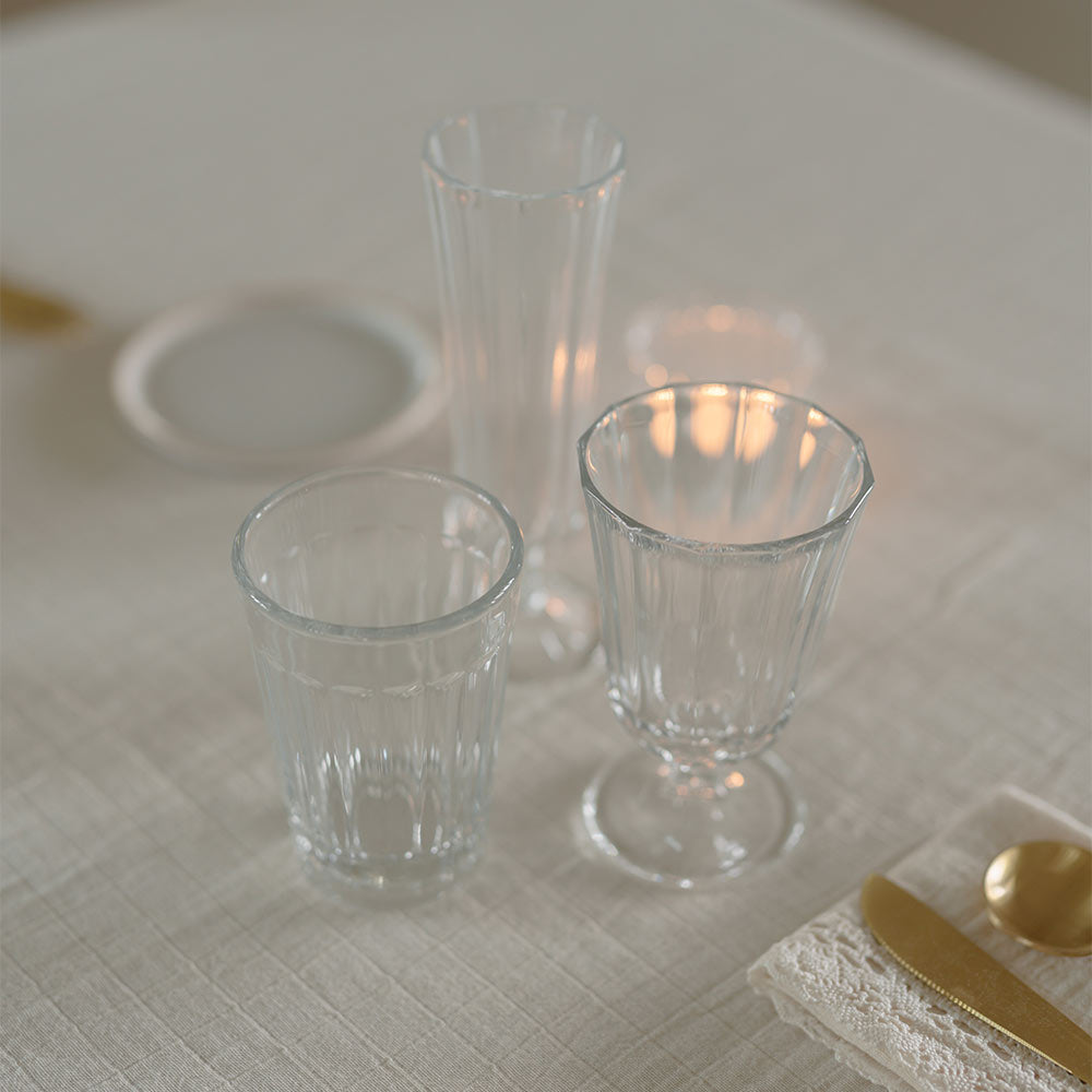 Fluted Glassware Set