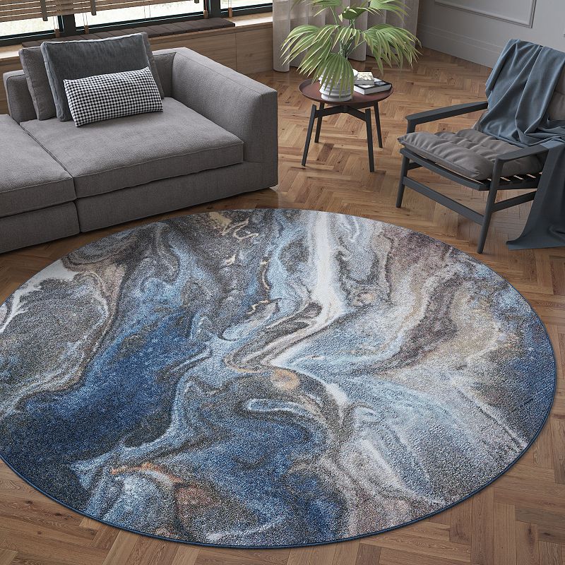 KHL Rugs Orlando Contemporary Abstract Area Rug