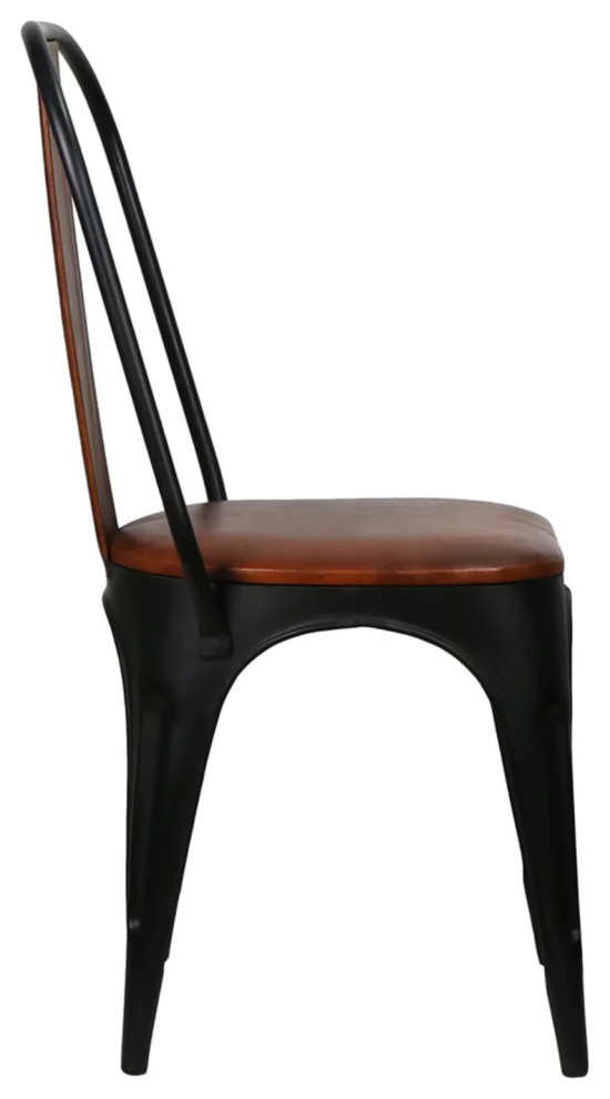 Matthew Izzo Home Tack Shop Dining Chair   Industrial   Dining Chairs   by Matthew Izzo  Houzz