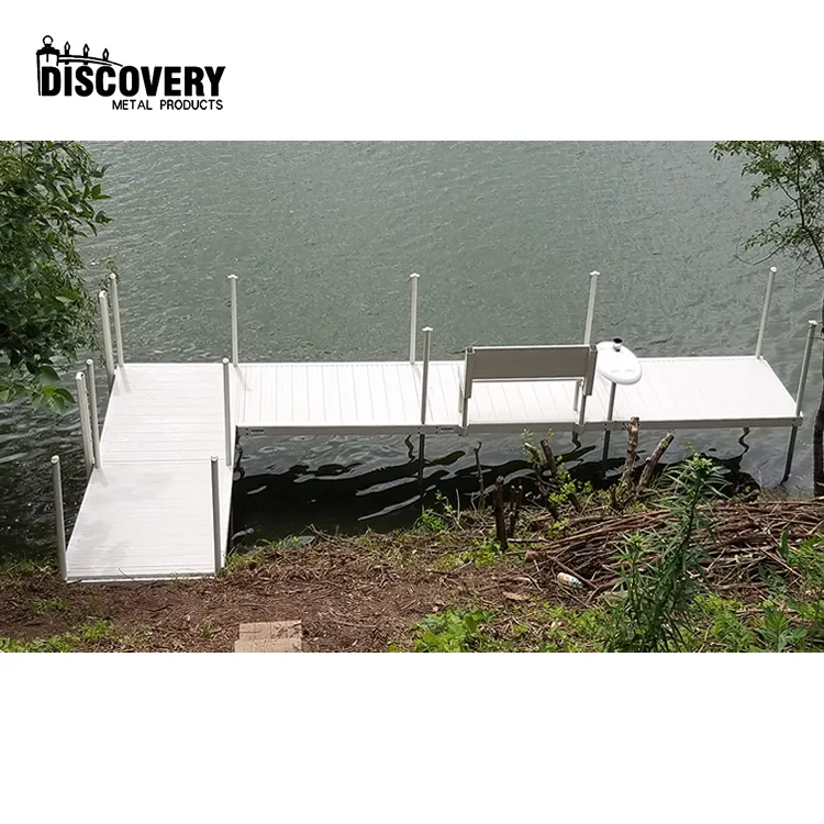 factory supply  aluminum dock with leg