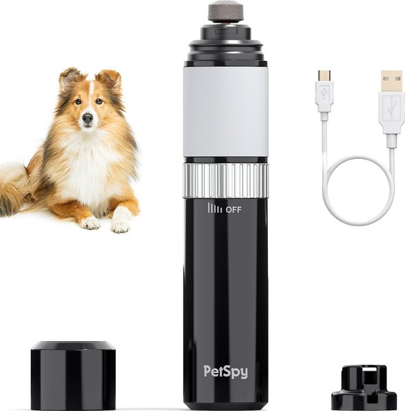 PetSpy Rechargeable Dog and Cat Nail Grinder