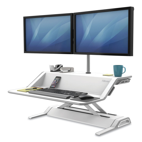 Fellowes Lotus Sit-Stands Workstation， 32.75