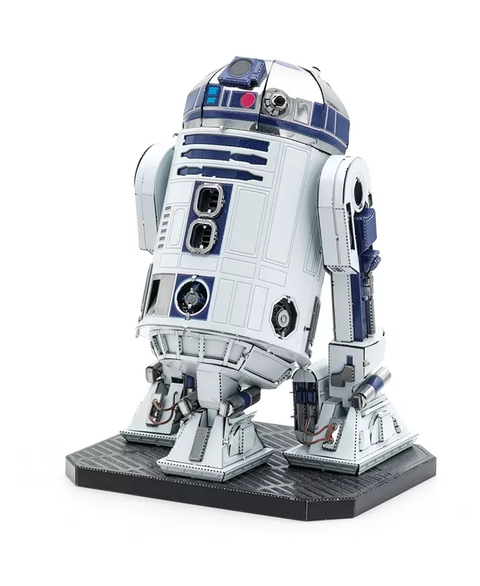 Fascinations Metal Earth Premium Series Iconx 3D Metal Model Kit - Star Wars R2-D2  2 Piece