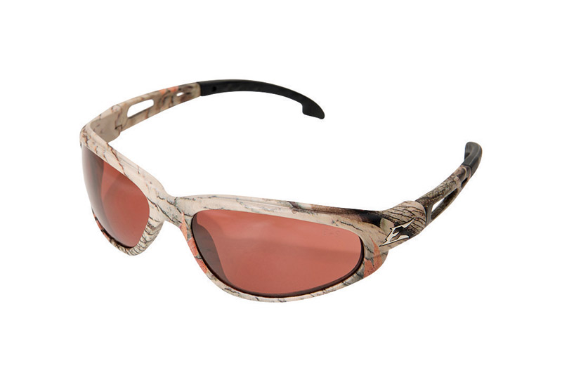 Edge Eyewear Dakura Safety Glasses Copper Lens Camouflage Frame 1 pk