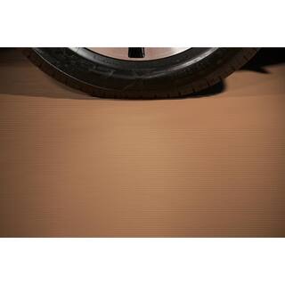 G-Floor Rib 8.5 ft. x 22 ft. Sandstone Vinyl Garage Flooring Cover and Protector GF55RB8622SN