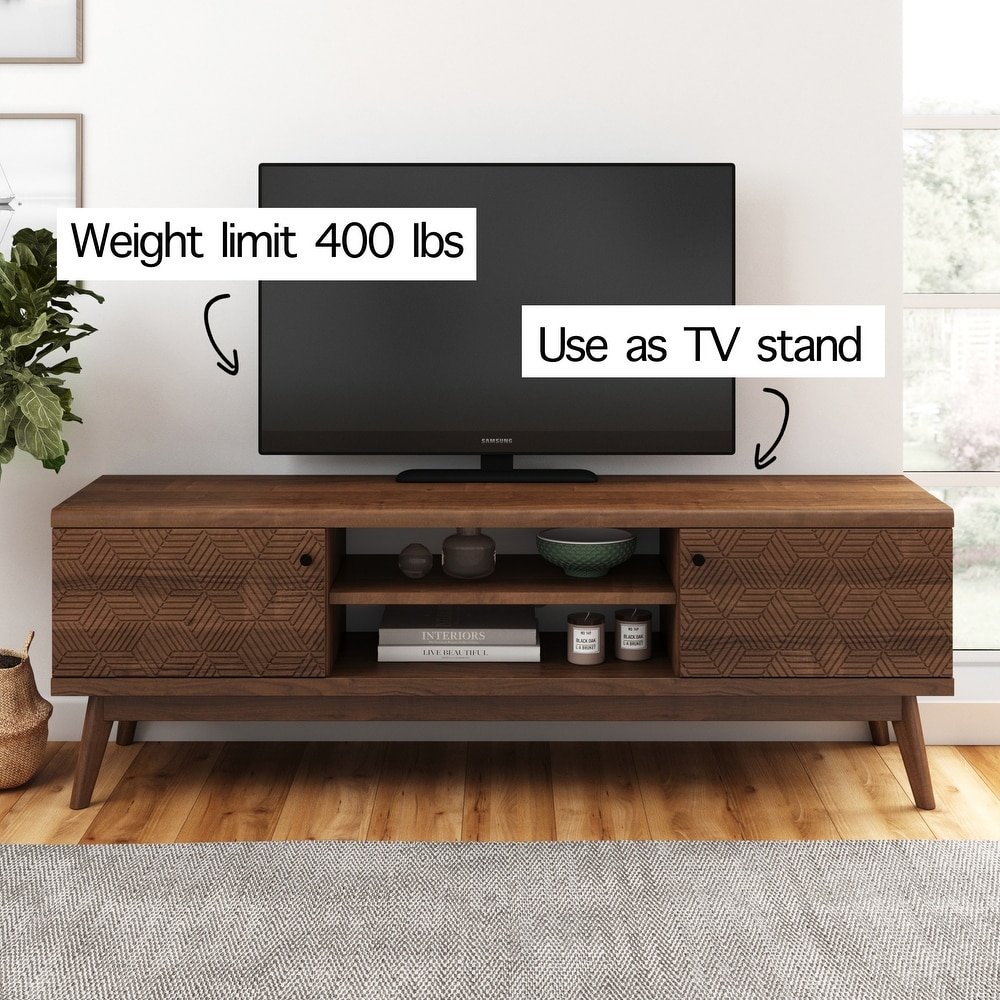 Living Skog Mid century TV Stand for TV's up to 65''