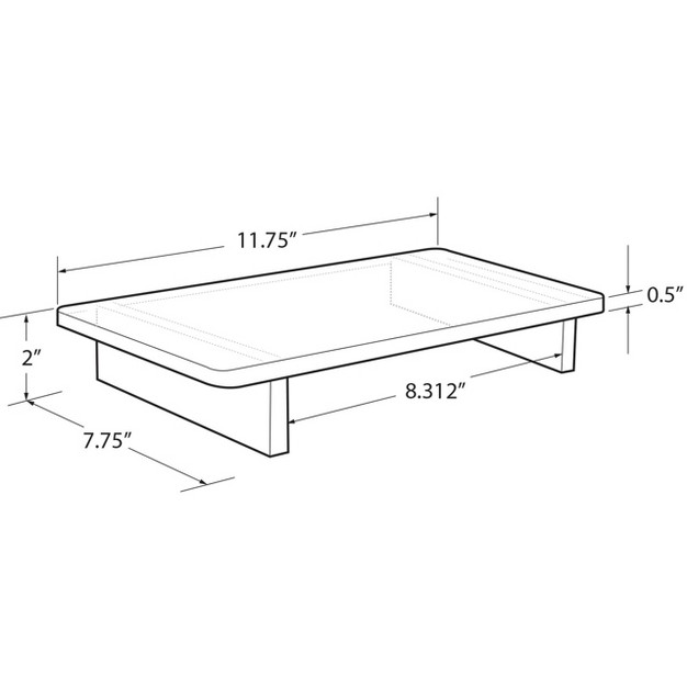 Thick Deluxe Riser W Bumpers