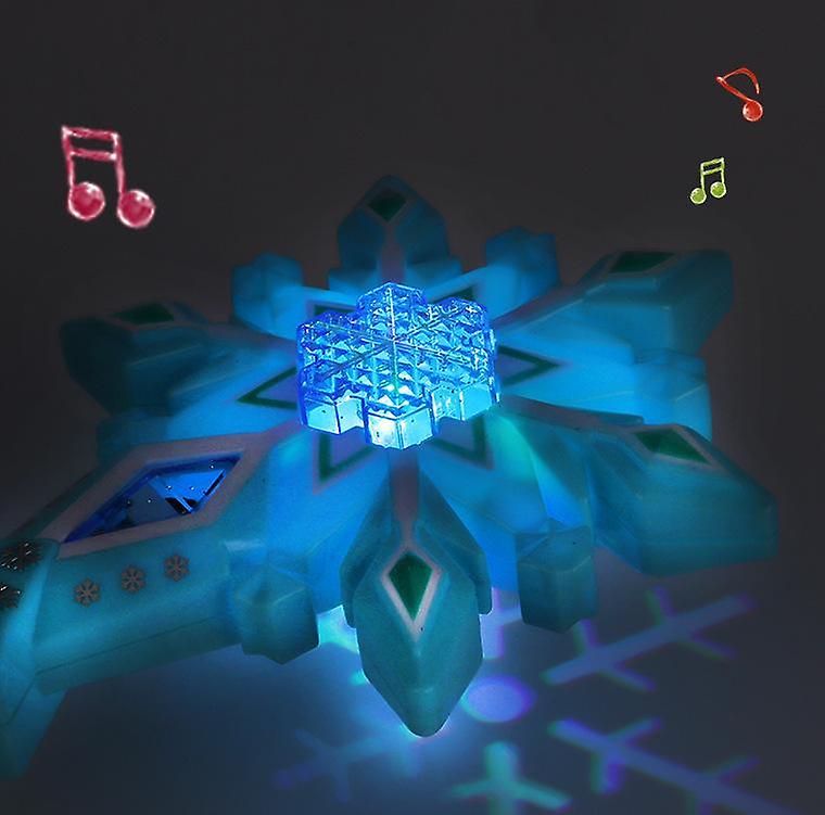 Light Up Frozen Snowflake Wand Magic Toy For Kids