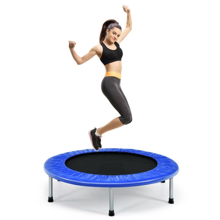 Best 38-Inch Mini Folding Fitness Rebounder Trampoline For Everyone