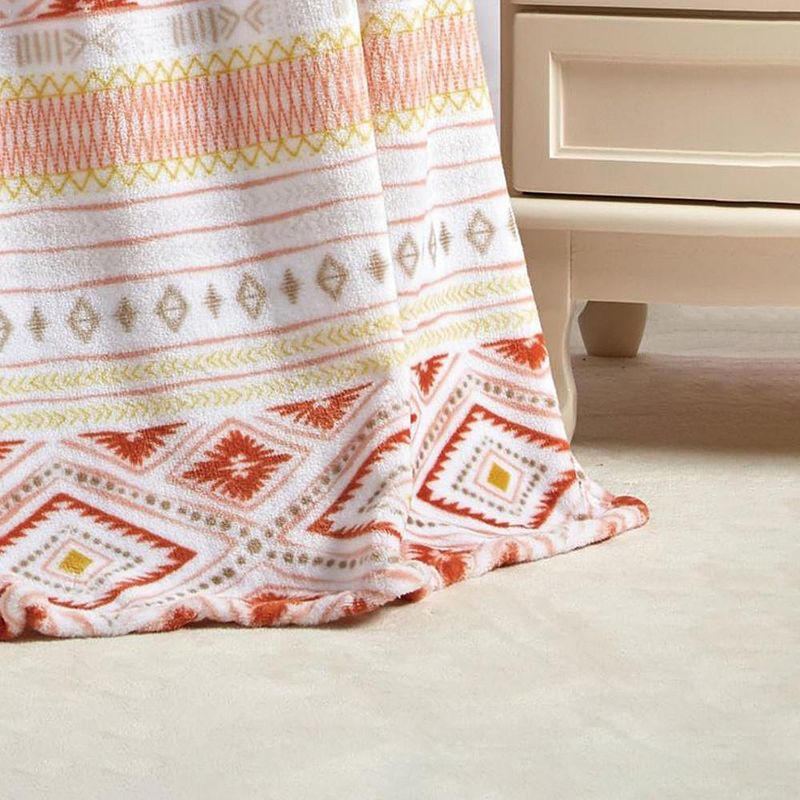 Plazatex Nayati Microplush Decorative All Season 50 X 70 Throw Blanket