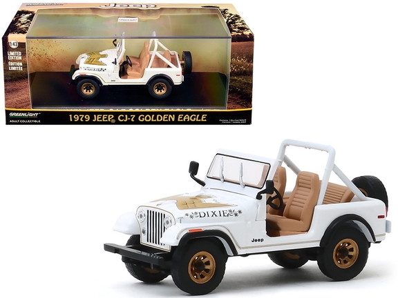 Greenlight 86572  1979 Jeep CJ 7 Golden Eagle Dix...