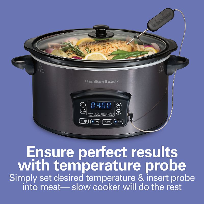 Hamilton Beach Programmable 6-qt. Defrost Slow Cooker