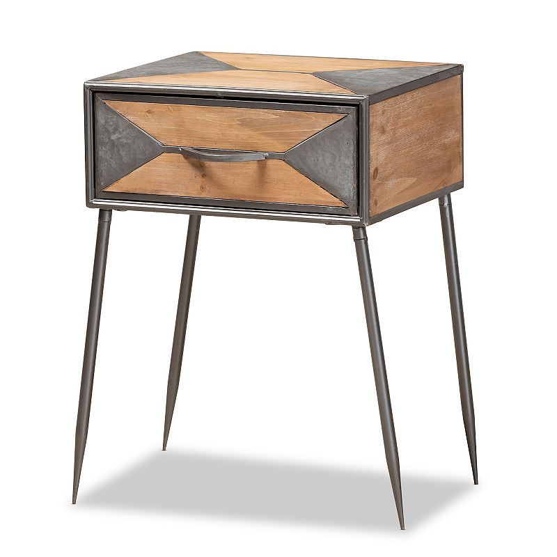 Baxton Studio Laurel Nightstand