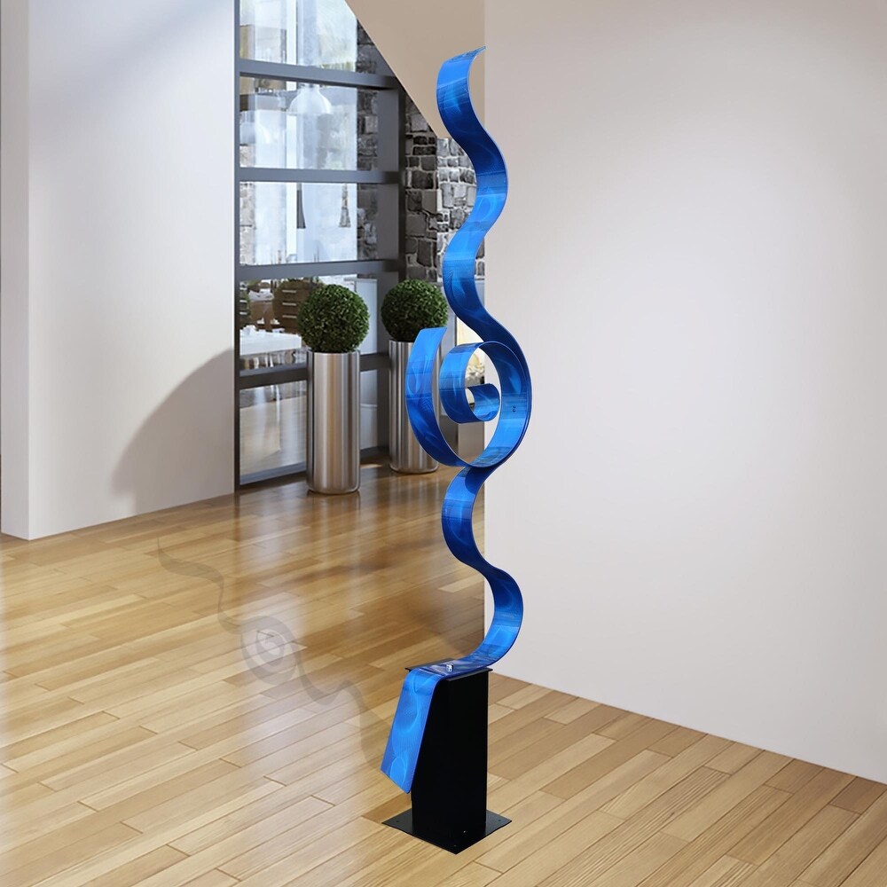 Statements2000 Large Metal Sculpture Modern Abstract Art Decor by Jon en   Looking Forward   62\