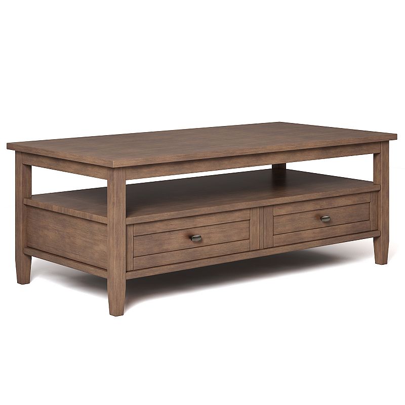 Simpli Home Warm Shaker Coffee Table