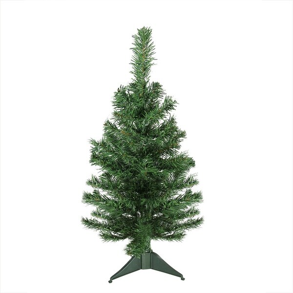 2' Medium TwoTone Mixed Green Pine Artificial Christmas Tree