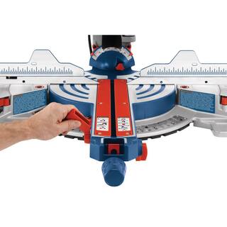 Bosch 15 Amp 12 in. Corded Dual-Bevel Sliding Glide Miter Saw with 60 Tooth Saw Blade GCM12SD