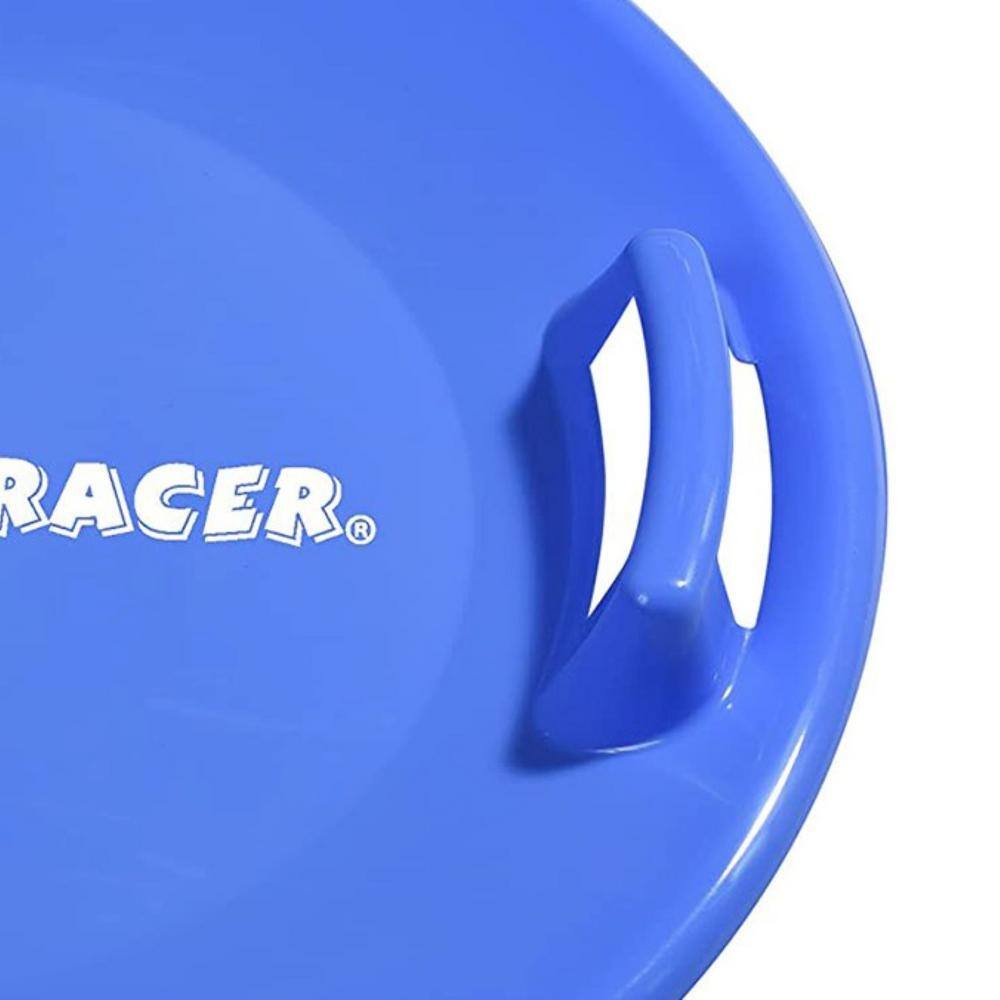 Slippery Racer Downhill Pro Blue Adults and Kids Saucer Disc Snow Sled SR710B