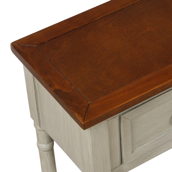 Console Table Sofa Table with Storage and Drawer