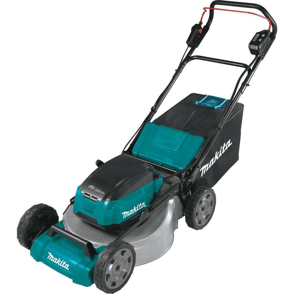 Makita 21 in. 18-Volt X2 (36-Volt) LXT Lithium-Ion Cordless Walk Behind Push Lawn Mower Tool-Only XML07Z