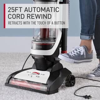 HOOVER WindTunnel Bagless Pet Upright Vacuum Cleaner with Automatic Cord Rewind UH71320V