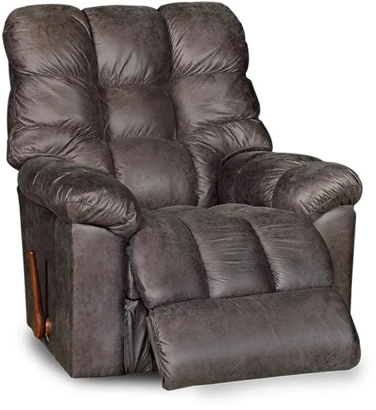 Gibson Tar Gray Reclina-Rocker Manual Recliner