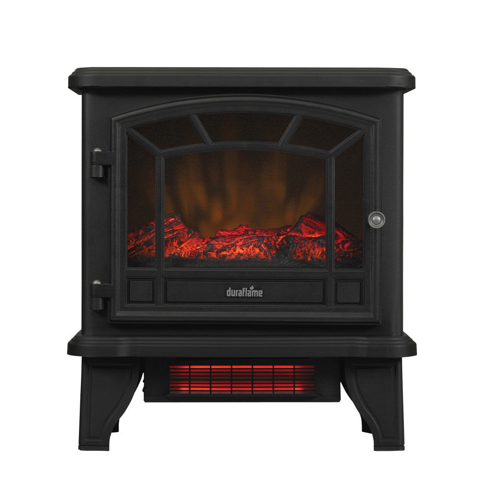 Duraflame® Infrared Quartz Electric Fireplace Stove Heater, Black