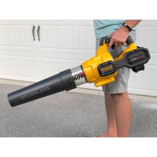 DW 60V MAX 125 MPH 600 CFM Brushless Cordless Battery Powered Handheld Leaf Blower Kit (1) 3Ah Battery  Charger DCBL772X1