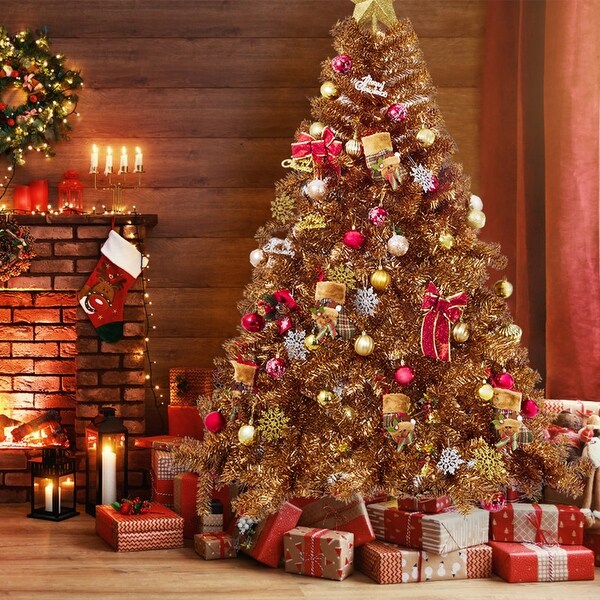 Artificial Christmas Trees With Foldable Metal Stand (6 / 7.5 / 9 ft.)