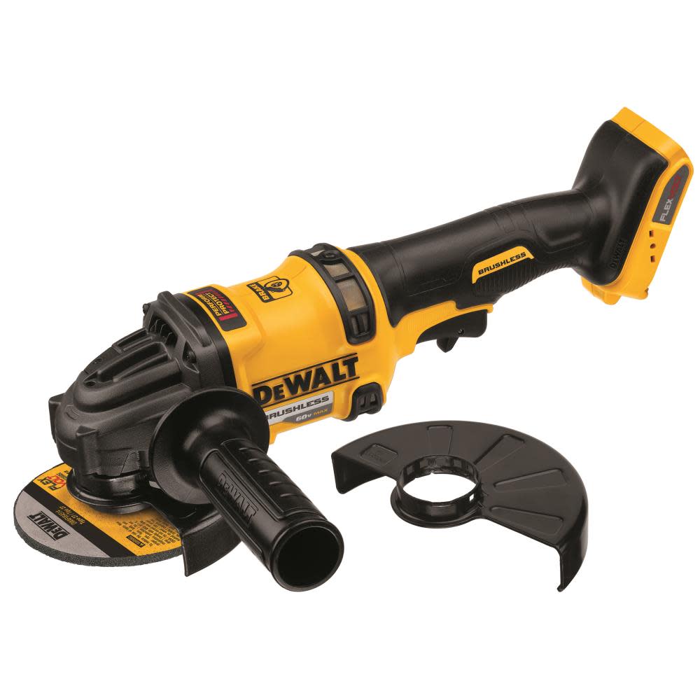 DEWALT FLEXVOLT 60V MAX* 4-1/2In to 6In Grinder with Kickback Brake (Tool Only) DCG414B from DEWALT