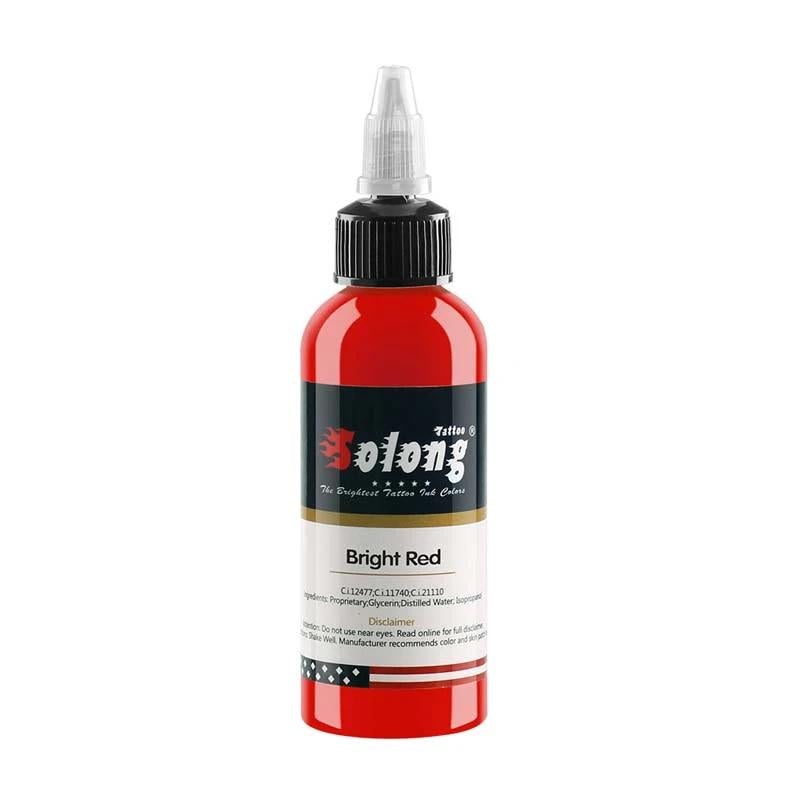 30ml Color Tattoo Ink Paint Bright Red