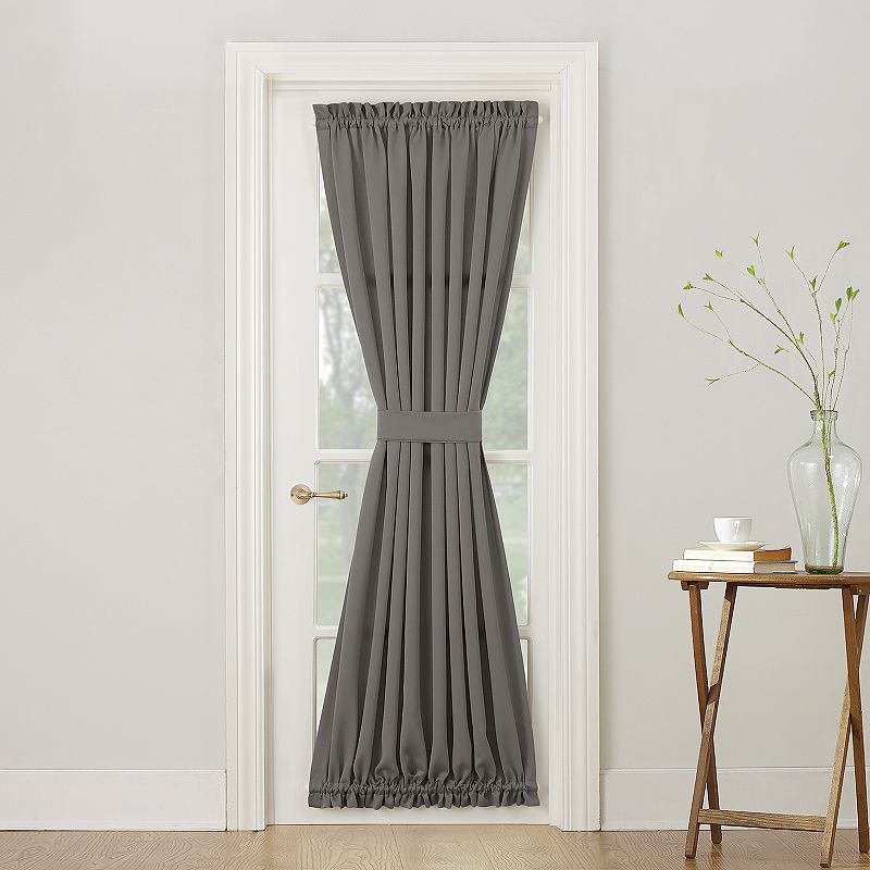 Sun Zero 1-Panel Gramercy Room Darkening Door Curtain