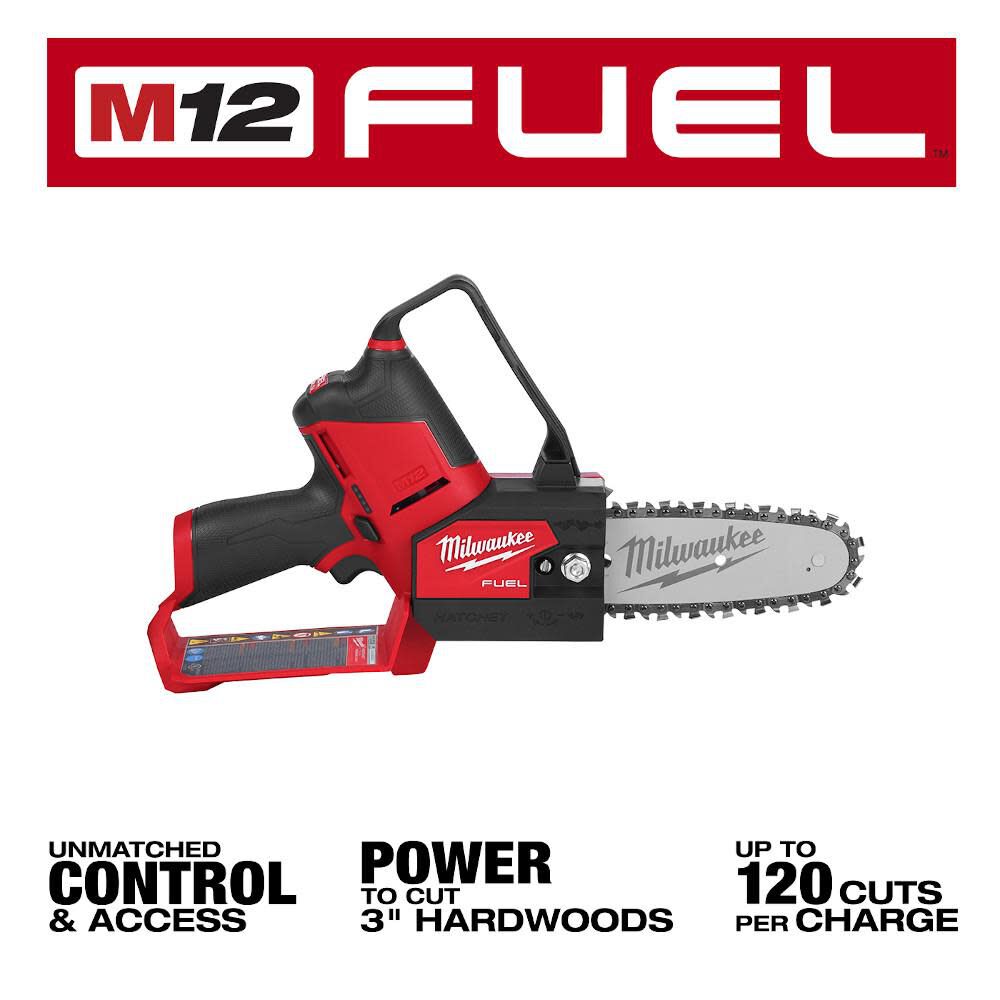 Milwaukee M12 FUEL HATCHET 6" Pruning Saw Reconditioned 2527-80 from Milwaukee