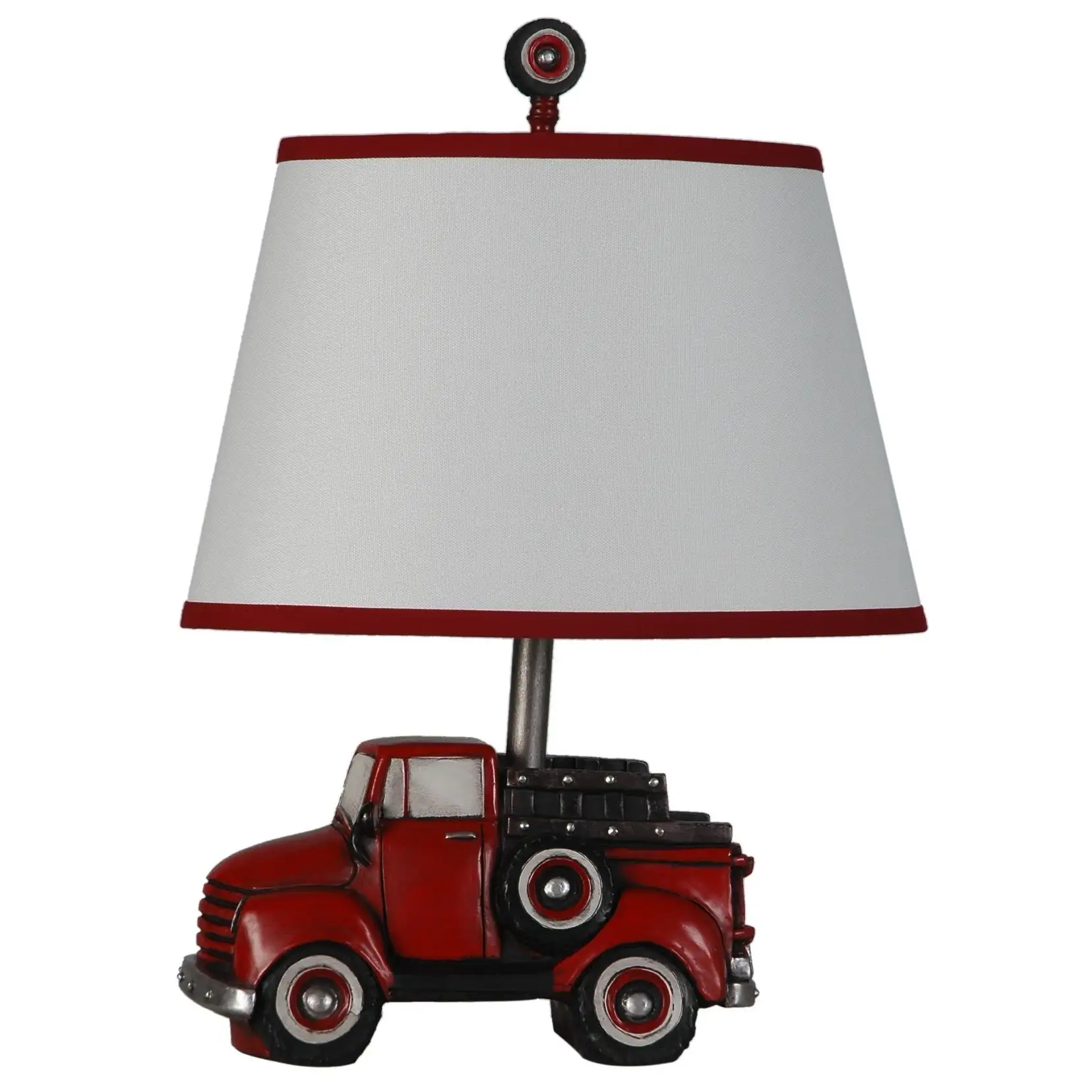 Lamps Per Se 19.5-inch Antique Red Truck